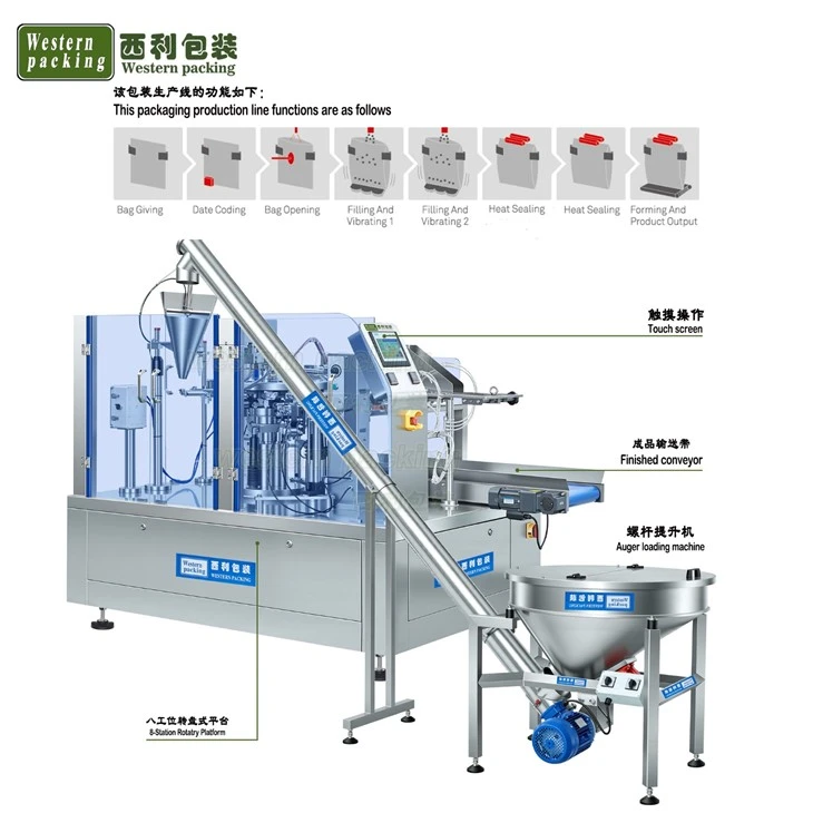 food pouch packing machine